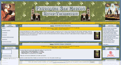 Desktop Screenshot of parroquiasanmarcos.com